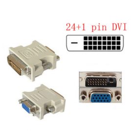 CONVERTIDOR DVI-D 24+1pin a VGA Hembra