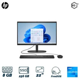 TODO EN UNO HP AIO 22″  INTEL CELERON  22-DG0011LA