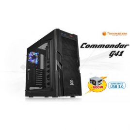 CAJA THERMALTAKE COMANDER G41 CON FUENTE 600W USB 3.0