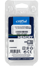 MEMORIA RAM PARA PORTATIL DDR4 8GB 2666 CRUCIAL